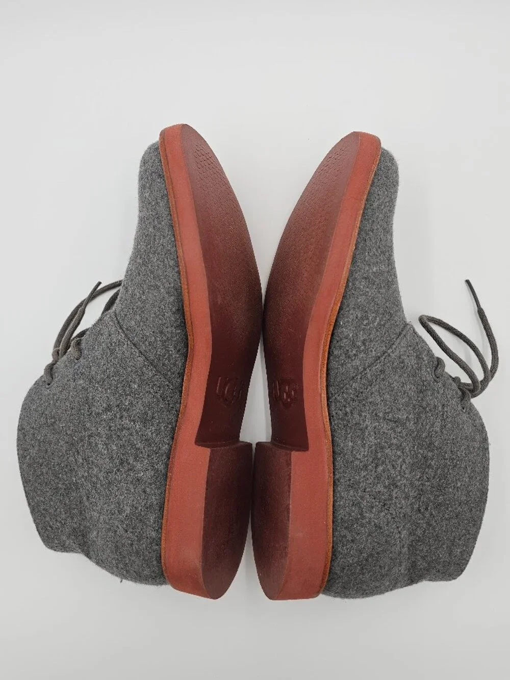 UGG Australia Westly Chukka Boots 1003832 Gray Casual Lace-Up Men's Size US 7